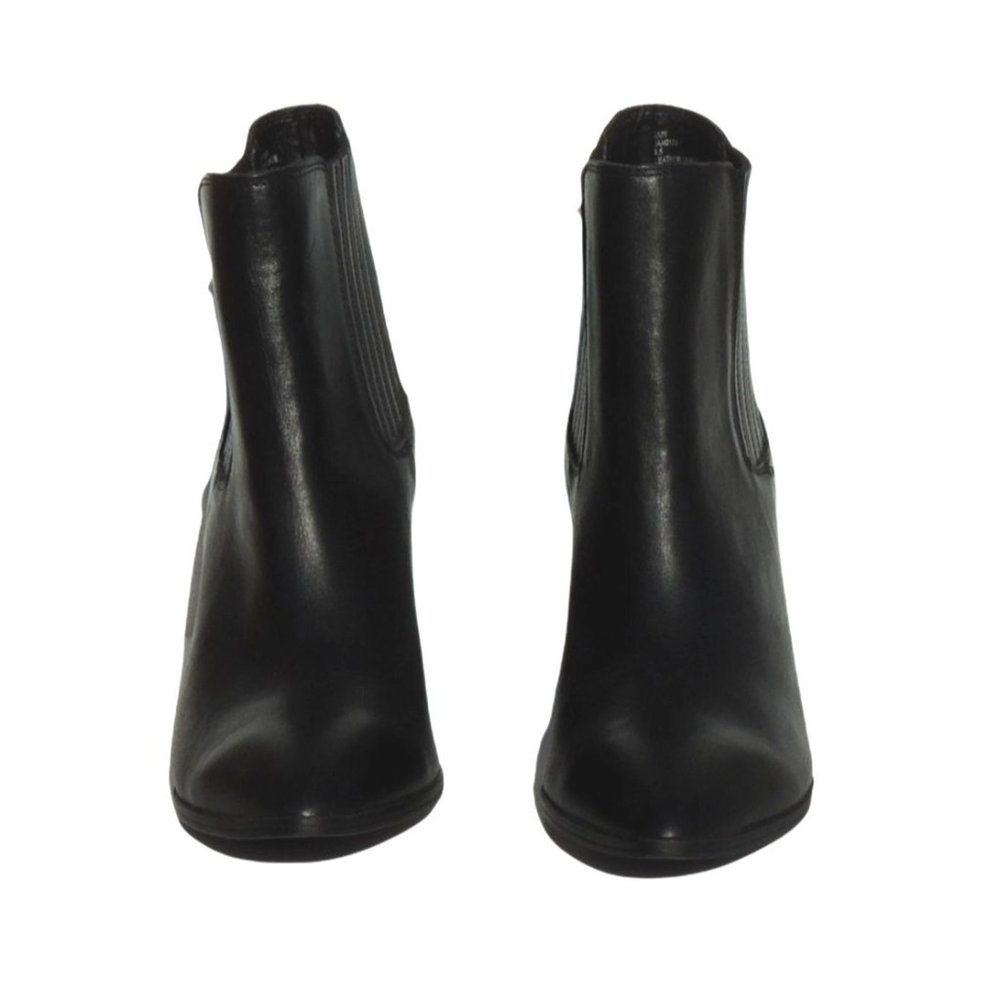 Steve Maden black faux fur ankle boots